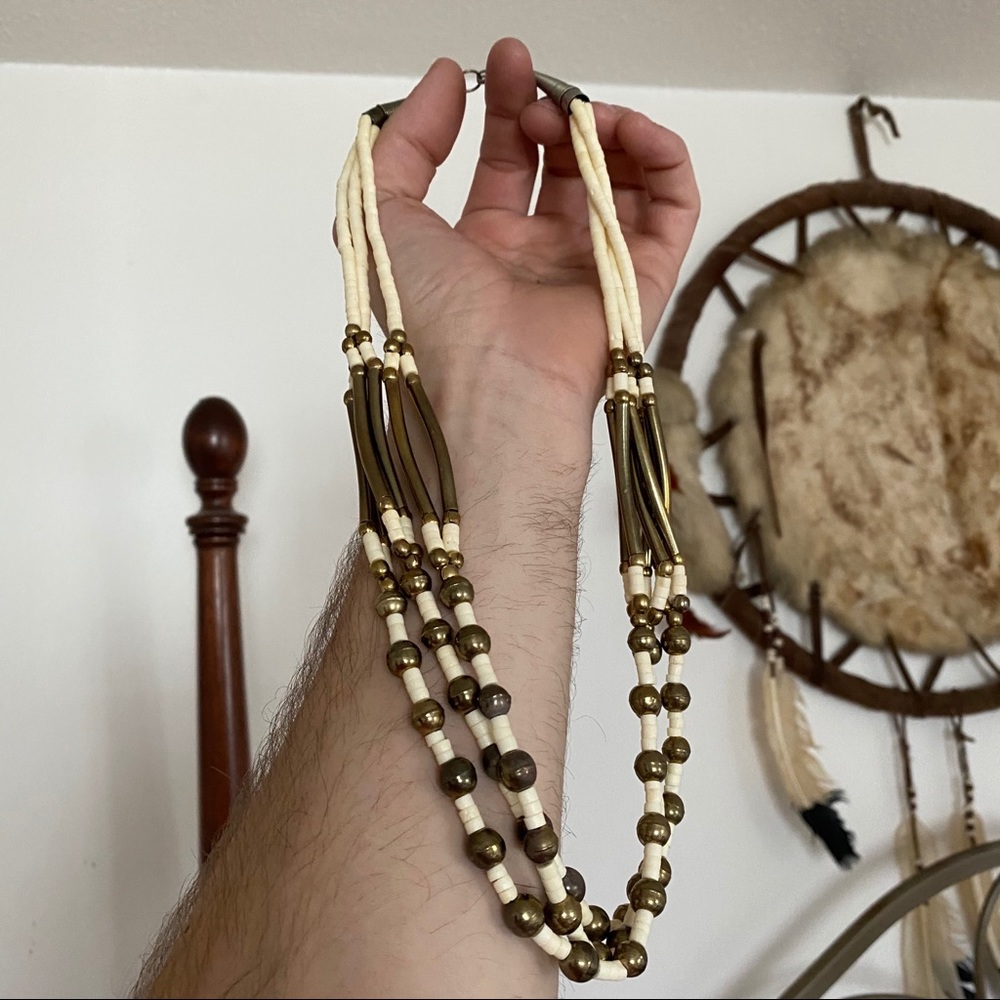 BOGO Boho beaded necklace